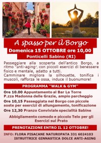 A Spasso per il Borgo